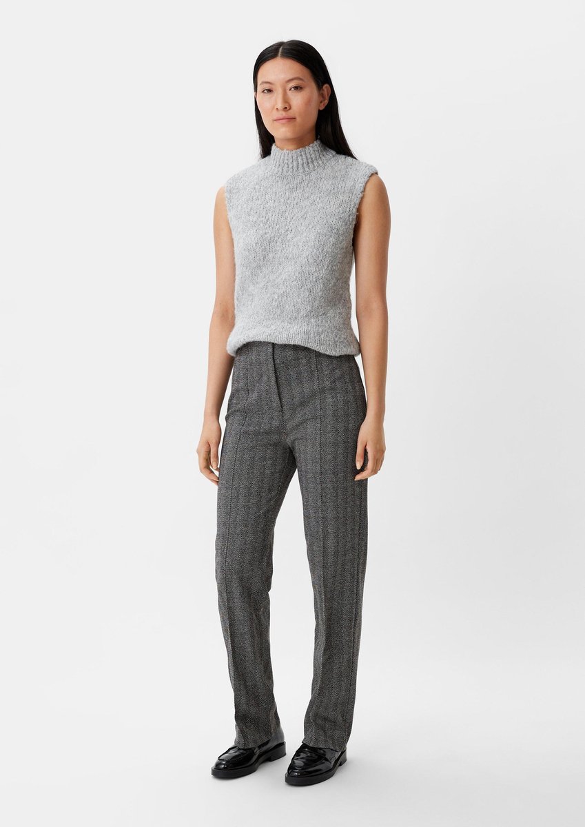 comma - female - Regular: Stoffhose aus Viskosestretch