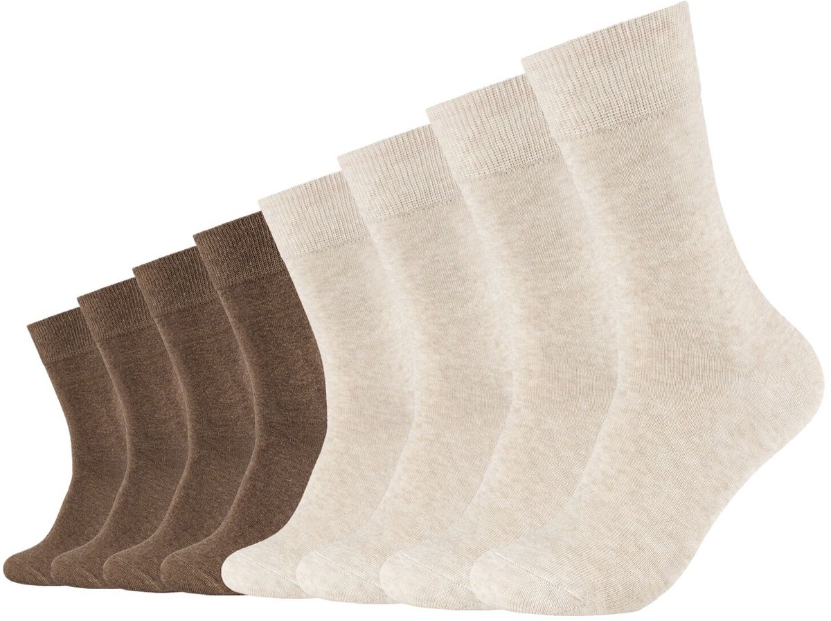 s.Oliver, Sokken in een 8-pack, basic damessokken, damessokken, herensokken, unisex sokken, sokken voor volwassenen, katoenen sokken, multipack sokken, multipack