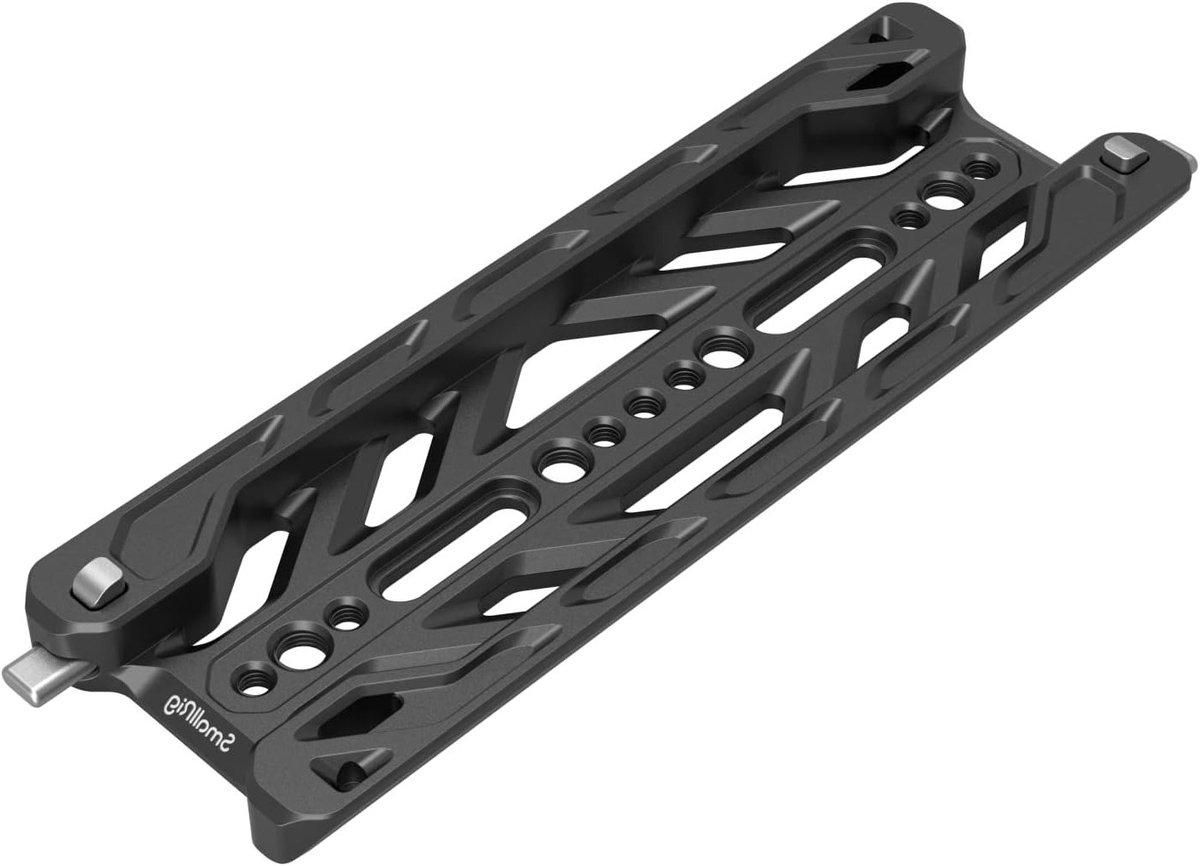 8" Lichtgewicht Dovetail Plate voor ARRI Standaard met een Maximale Belasting van 20kg, Veiligheidsontwerp voor Montage, Basisplaat en Cheese Plate voor Camera's en Accessoires