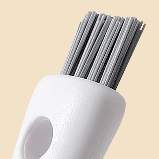 Naden Reinigingsborstel - Tegelwerk Schoonmaak Gereedschap - Voegen Schoonmaken - Dichte Borstelharen - 18 x 3 x 3 cm — afbeelding 2