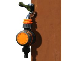 Bewateringstimer Tuinslang - Irrigatiecontroller Besproeiingsklok - Automatisch Tuin Bewateren - Mechanisch Uurwerk Geen Batterij