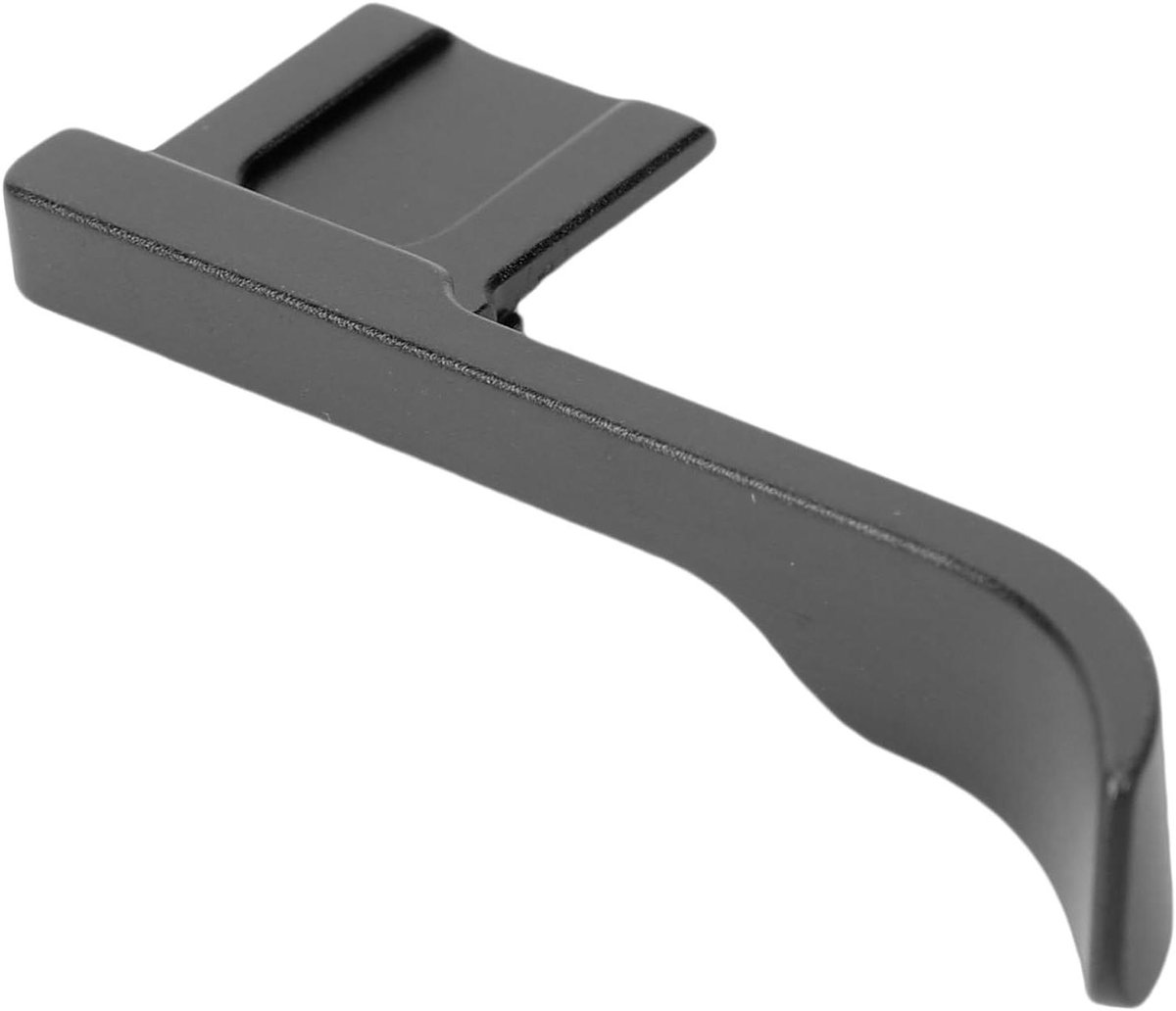 Camera Duimgreep - Stabilisator Handgreep - Verbeterd Fotograferen - Aluminiumlegering CNC - 10x6x2 cm - Zwart