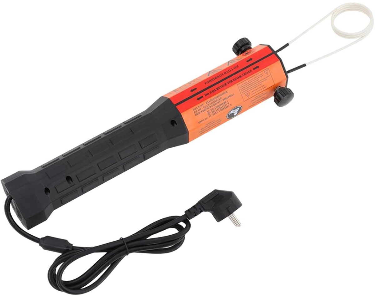 Inductieverwarmer - Handheld Verwarmer - Roestige Schroeven Losmaken - Vlamloos Verwarmen - 1000 W - Geel Zwart