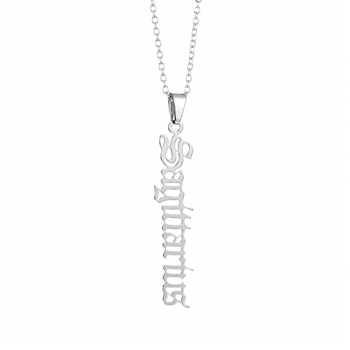 MoodLux Sterrenbeeld Ketting - Boogschutter - Sagittarius - Zilver - Roestvrij Staal – 50cm Halsketting met Zodiac Hanger - Mannen & Vrouwen – 12 Sterrenbeelden – Perfect Cadeau