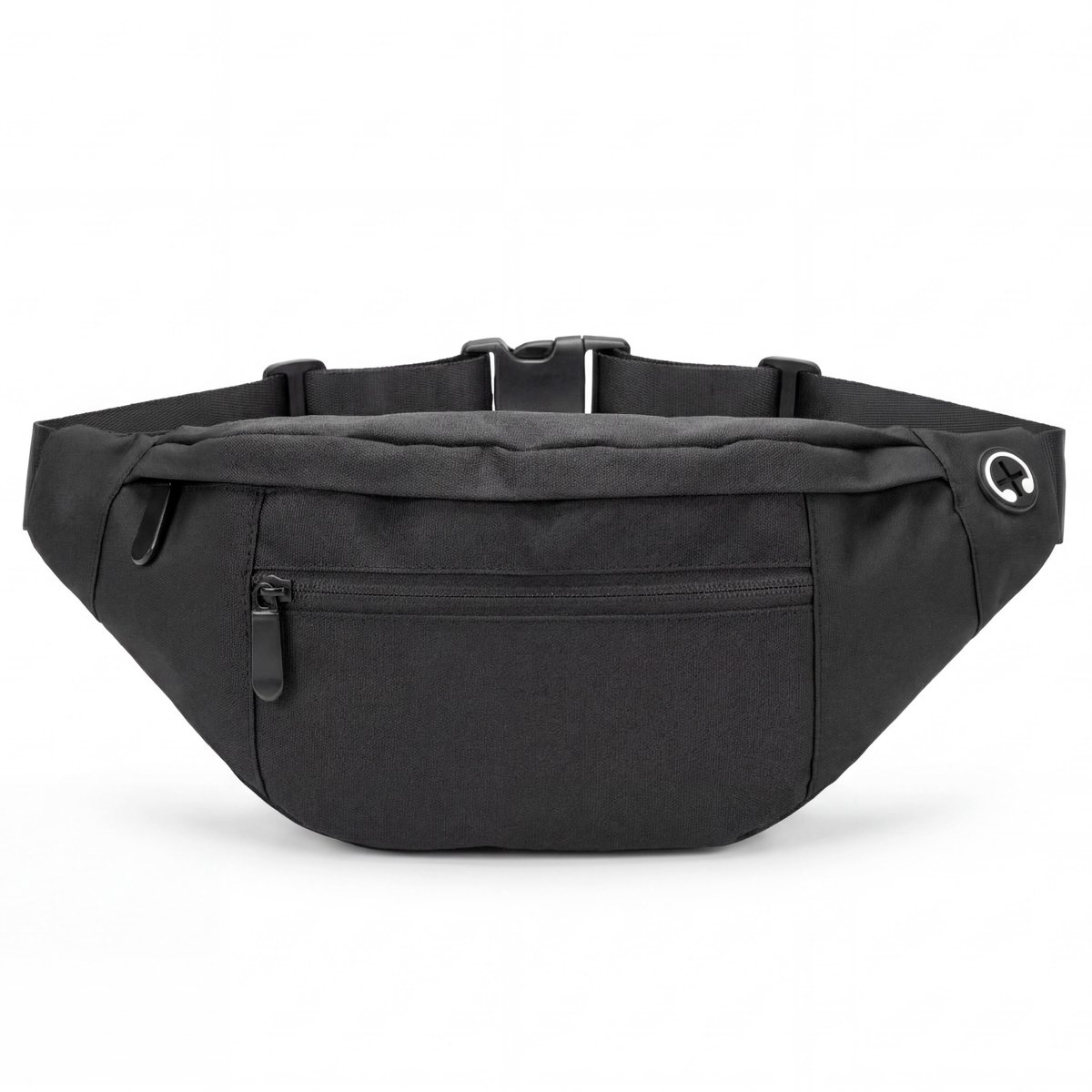 MasonPro Heuptas - Waterdicht - Dames & Heren - Telefoontasje - Heuptasje - Crossbody Tas - Fanny Pack Outdoor, Wandelen of Reizen - Schoudertas - Buideltasje - Crossbody Bag - Zwart