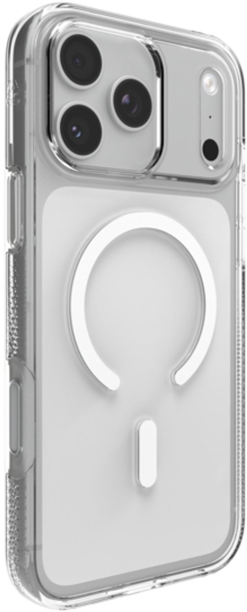 ZAGG Crystal Palace Snap Hoesje Geschikt voor Apple iPhone 17 Pro - 4M DropProof Back Cover - Compatibel met MagSafe en Qi2 - Transparant