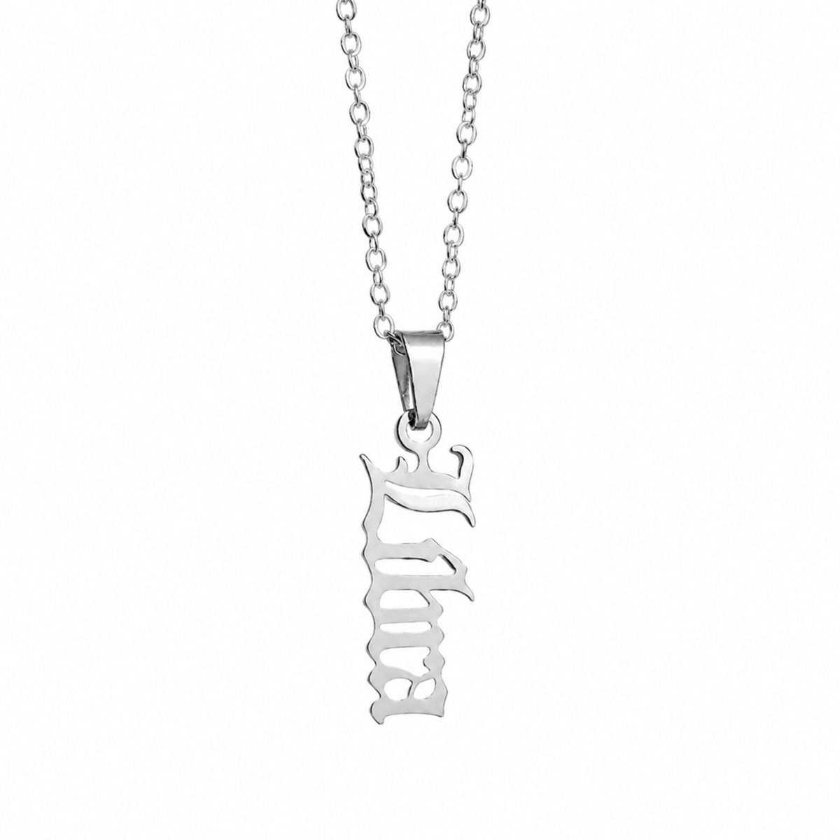 MoodLux Sterrenbeeld Ketting - Weegschaal - Libra - Zilver - Roestvrij Staal – 50cm Halsketting met Zodiac Hanger - Mannen & Vrouwen – 12 Sterrenbeelden – Perfect Cadeau