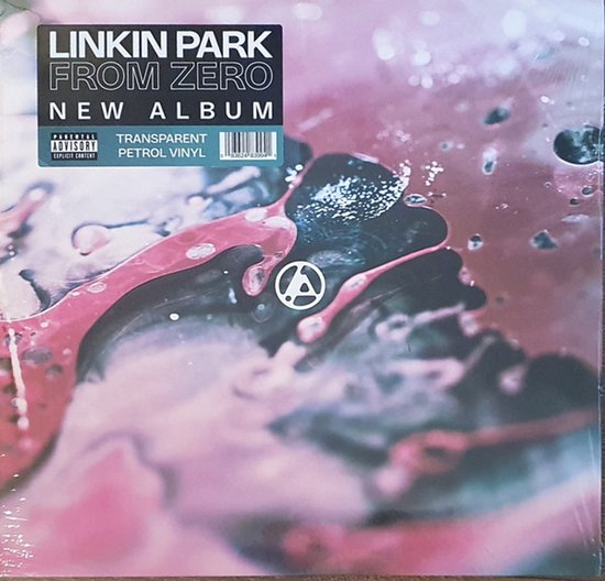 Linkin Park "From Zero" nouvel album, vinyle transparent pétrole.