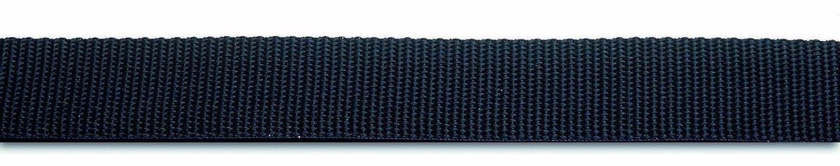 Polypropyleen Band - Spanband Bagageband - Bagage Vastzetten - Aanpasbare Lengte - 25 mm Breed - Zwart