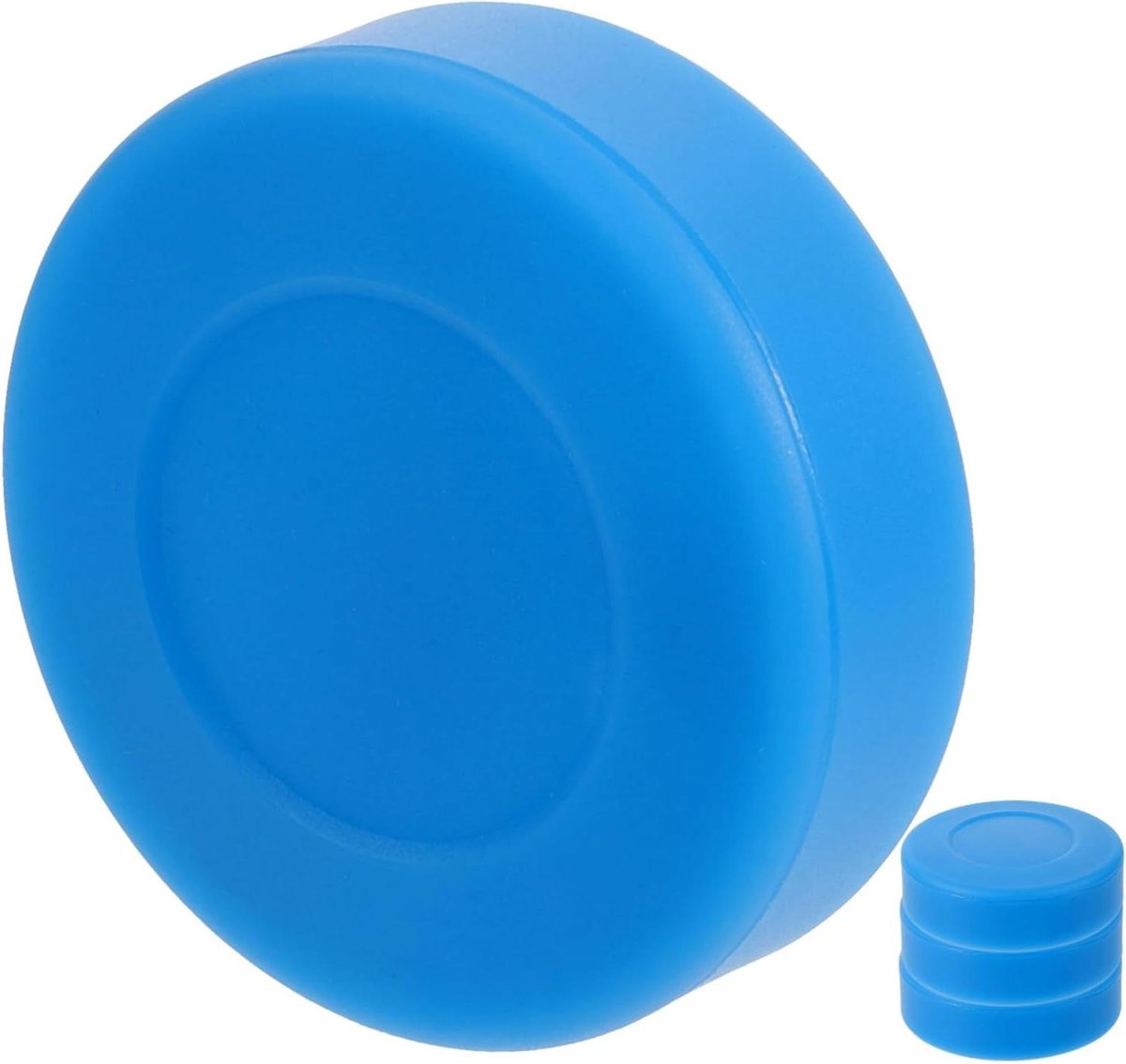 Sport Training Pucks - Hockey Pucks - Spel Oefenen - Lage Wrijving Glijding - 7x2cm 4 Stuks - Blauw