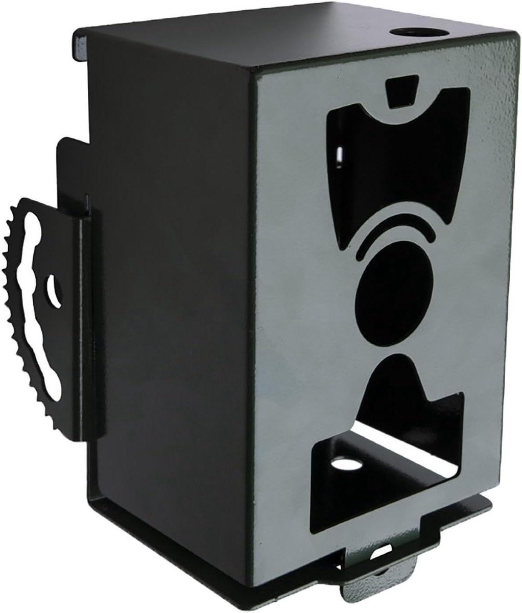 Veiligheidskoffer Camera - Camera Behuizing - Buitenopnames - Stevig IJzeren Ontwerp - 18 x 15 x 10 cm - Zwart