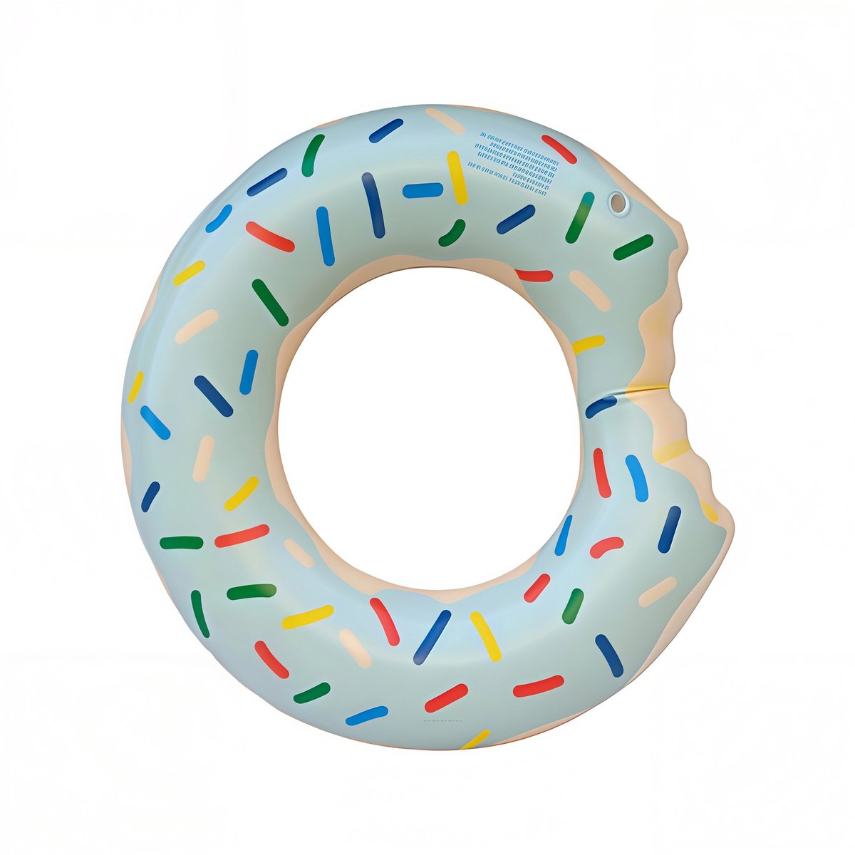 Set van 2 Donut Zwemringen 70 cm (Lichtblauw & Groen) – Extra Dik en Lekkagebestendig, Geschikt voor Kinderen van 5-9 Jaar – foto 2