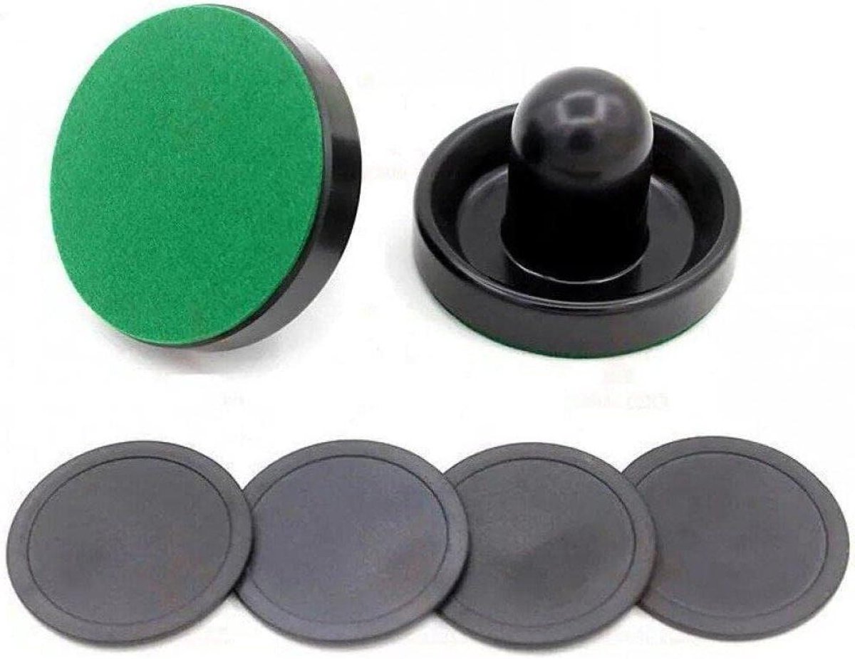 Air Hockey Accessoires - Tafelspel Onderdelen - Spelplezier Thuis - Vilt Bodem - 60x50mm - Zwart