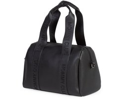 Childhome - Mommy Club Verzorgingstas - Zwart - Vegan Leer - Compact & Praktisch - 38 x 21 x 27 cm - 22L