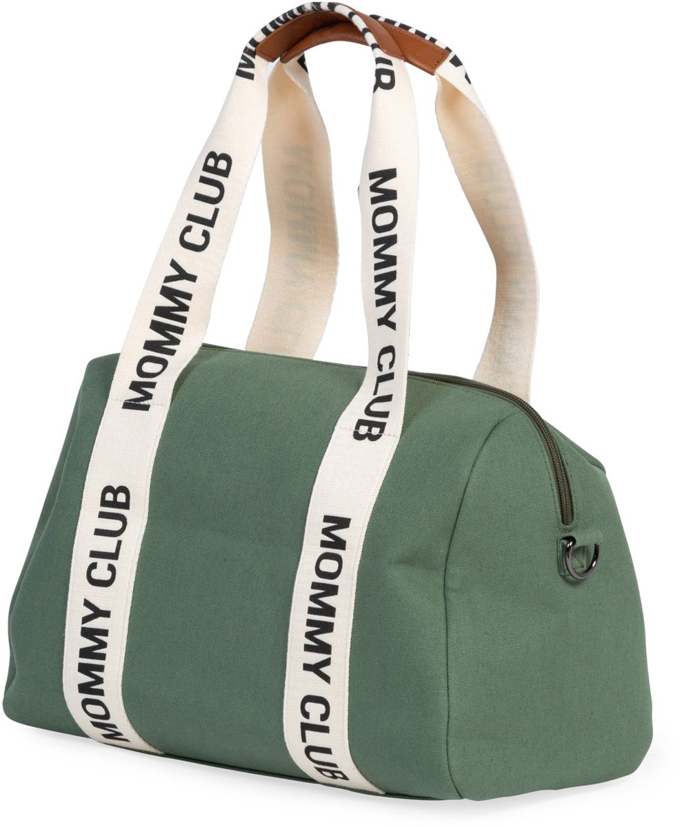 Childhome Mommy Club Verzorgingstas – Groen – Incl. Verschoningsmatje en Isolatiezakje - 38 x 21 x 27 cm - 22L