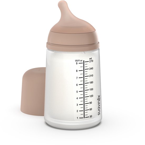 Suavinex Zero Zero Anti-Koliek Fles - Medium Flow - 270ml - Medium — afbeelding 5