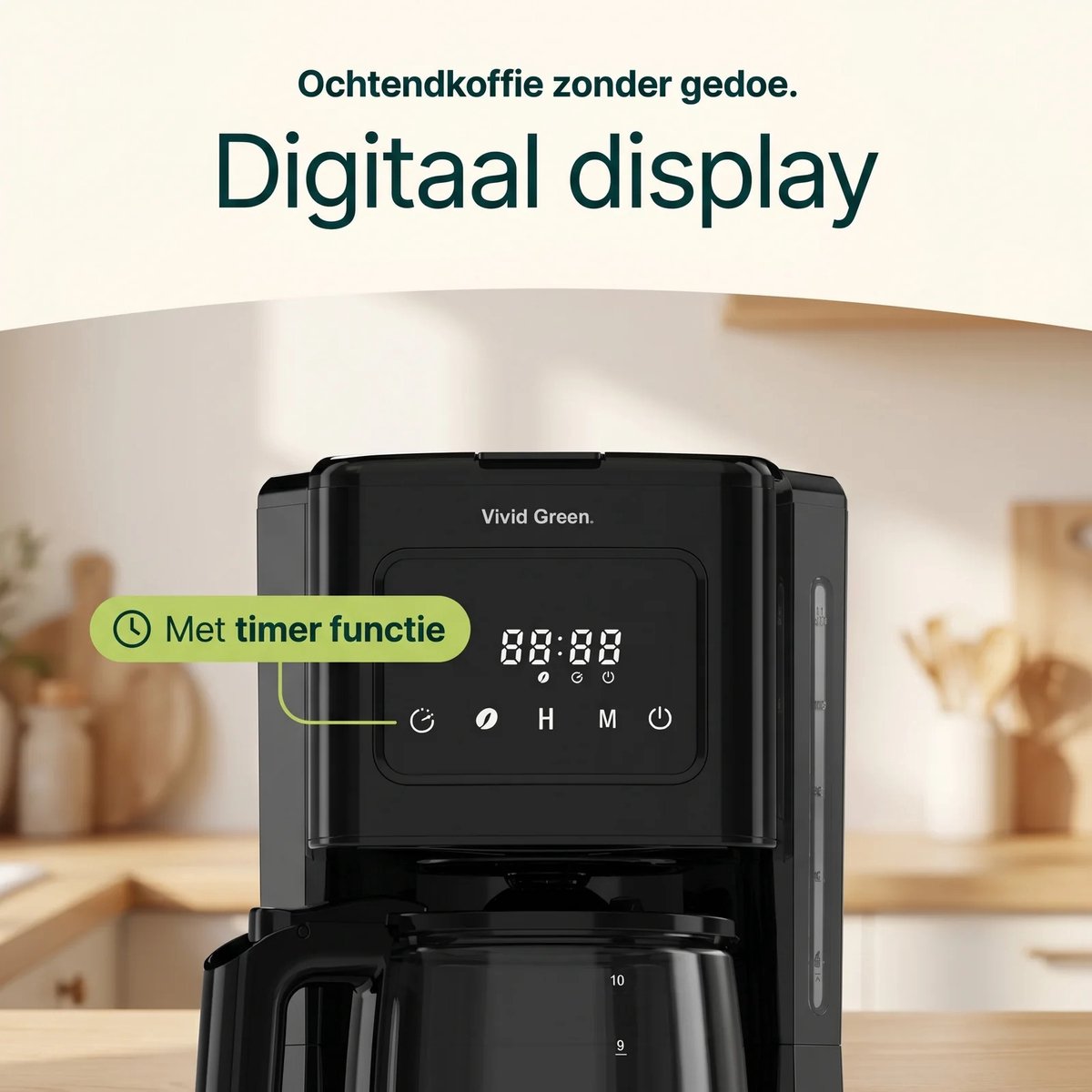Filterkoffiezetapparaat 1,8L met Touch Display thumbnail 3