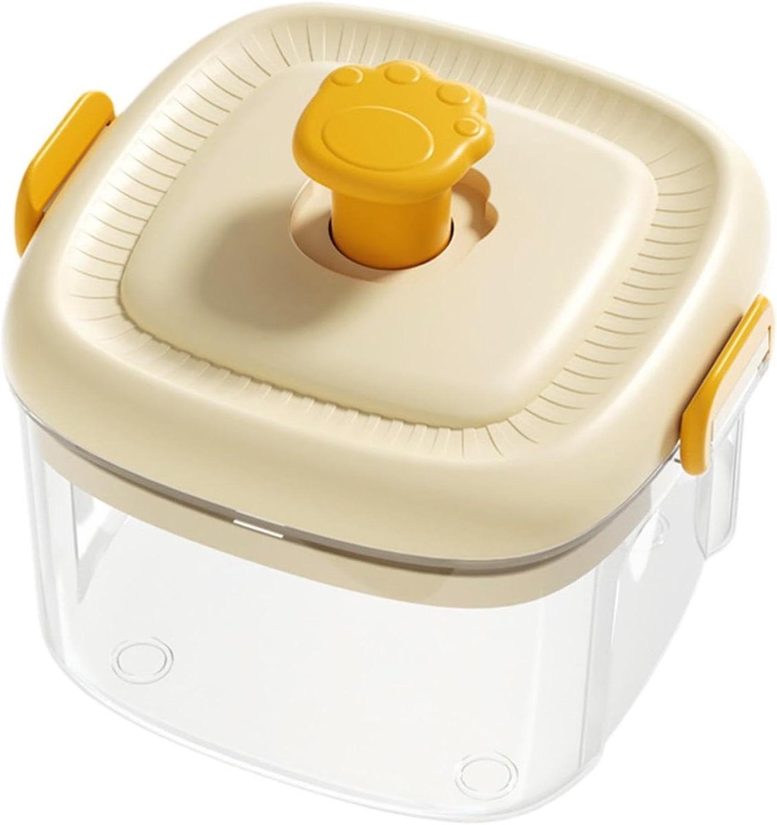IJsblokjesvorm - IJscontainer Vriezer - Drankjes Koelen - Eenvoudige Lossing - 18x18x13 cm - Romig