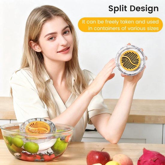 Pesticiden Reiniger - Draagbare Groente- en Fruitreiniger - Draadloze Groentewasser - 3600mAh Grote Accu - Produce Purifier - Titanium Zuivering - IPX7 - Groentereiniger - Verwijder Moeiteloos Bacteriën & Pesticiden - Voor Fruit, Groenten — afbeelding 3