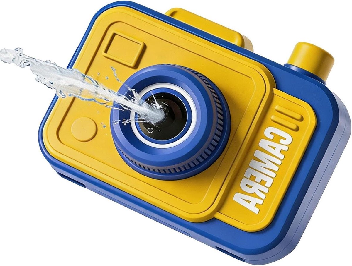 Waterspeelgoed - Waterpistool Camera - Buiten Spelen - Creatief Camera Ontwerp - 10 x 4.5 x 9 cm - Blauw