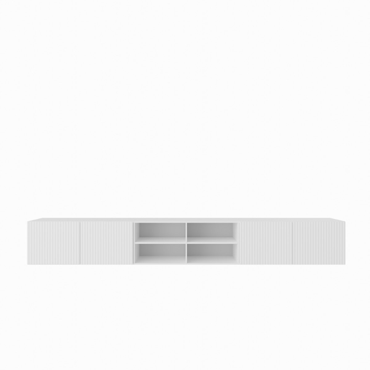 TV-kast Noe IV 300 (3x100) cm (wit + wit)