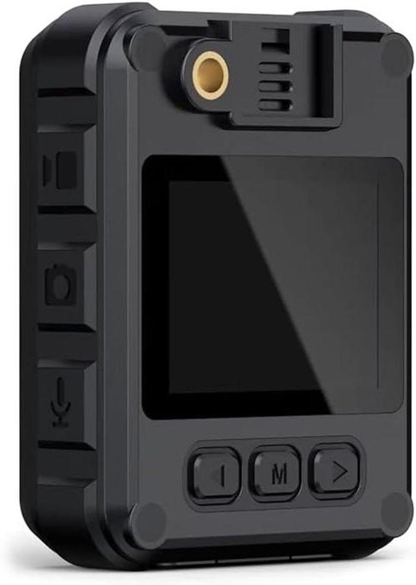 Mini Camera - Draagbare Recorder - Veiligheid Monitoren - 4K Beeldkwaliteit - 2 Inch Scherm - Zwart