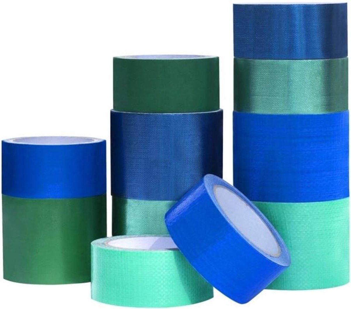 Dekzeil reparatietape - Waterdichte tape - Scheuren dichten - Permanente reparatie - 8 Meter - Groen