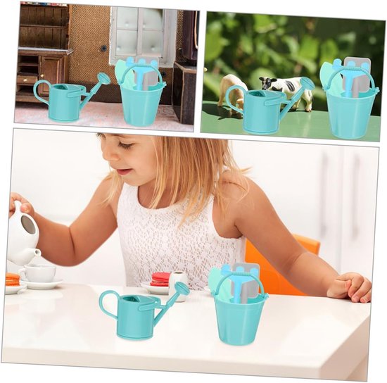 Mini Tuingereedschap Set - Tuin Ornamenten - Micro Landschap Decoratie - Realistische Vormgeving - 3 Sets - Diverse Kleuren van MINI — afbeelding 4
