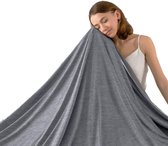 Koeldeken - 230 x 230 cm - Verkoelende Deken - Cooling Blanket - Zomerdekbed - Zomerdeken - Absorberend, Fris en Luchtig - Zelfkoelende Deken Geschikt Voor Mensen Tijdens Slapen, Bed, Bank en Reizen