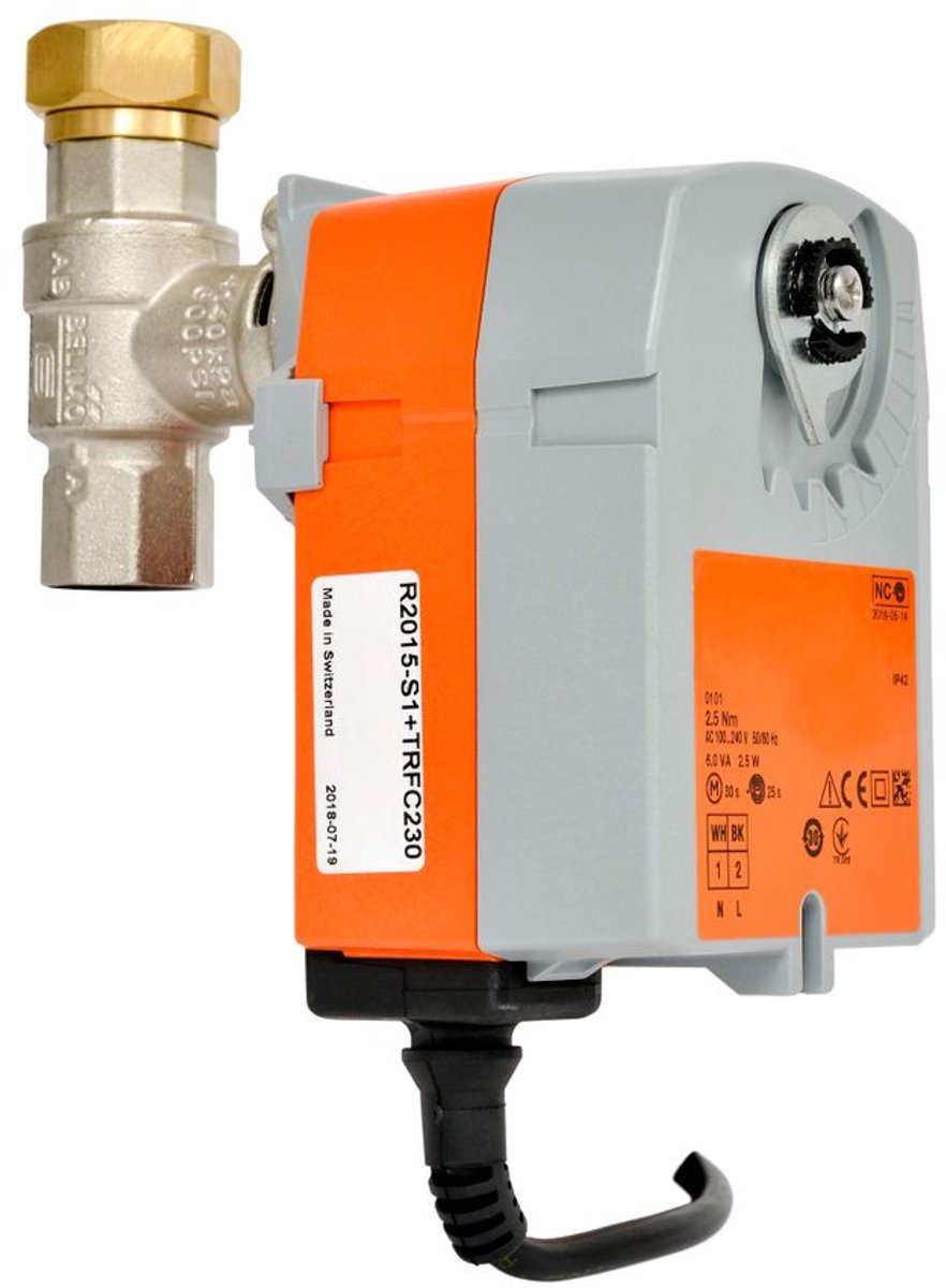 Reflex Winkelmann Reflex Motorkogelkraan Safecontrol Rp 1/2" als ombouwset voor bijvulling, 9119352