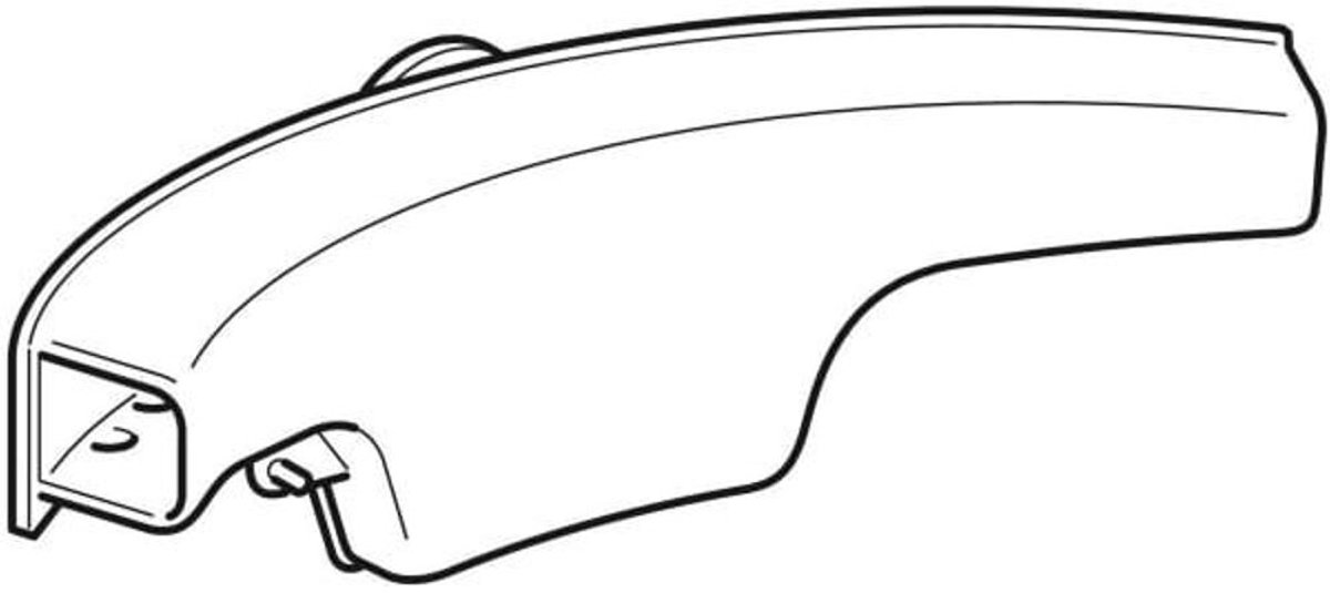 Geberit Type SP08 Spoelverdeler voor WC, 595128000
