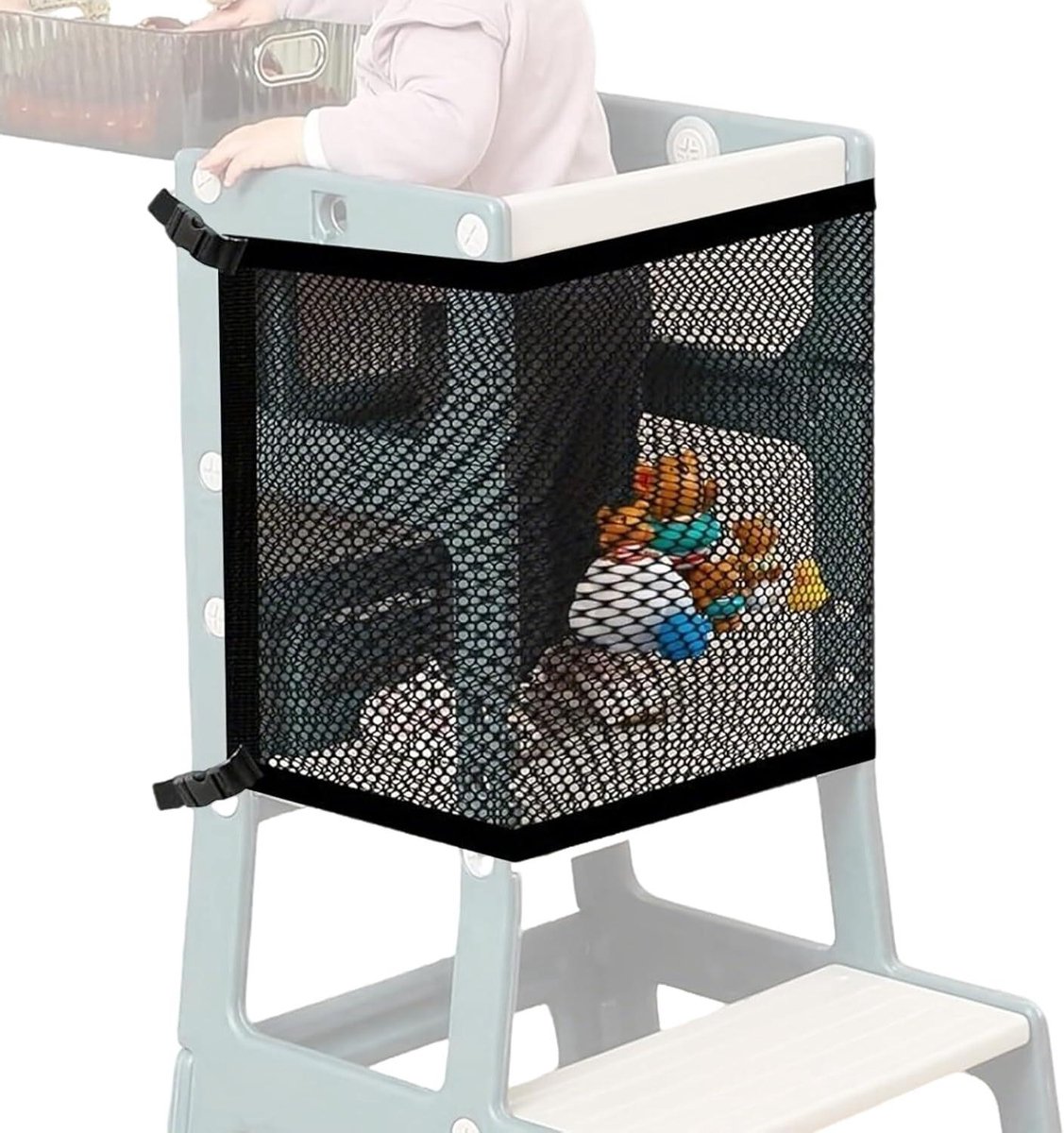 Veiligheidsnet Leertoren - Kinderbescherming Toren - Veilig Spelen - Ademend Mesh - 110 x 45 cm - Uniek