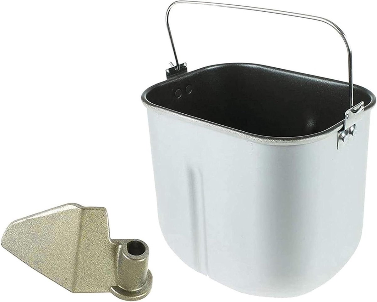 Broodbakmachine Pan - Bakvorm Accessoire - Zelf Brood Maken - Originele Vervangingsonderdelen - Niet gespecificeerd - Zilver