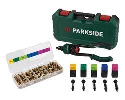 PARKSIDE® Moerentang met 150 moeren - Ideaal voor het klinken van moeren - Voor het aanbrengen van een verzinkingsgat door het klinken van moeren