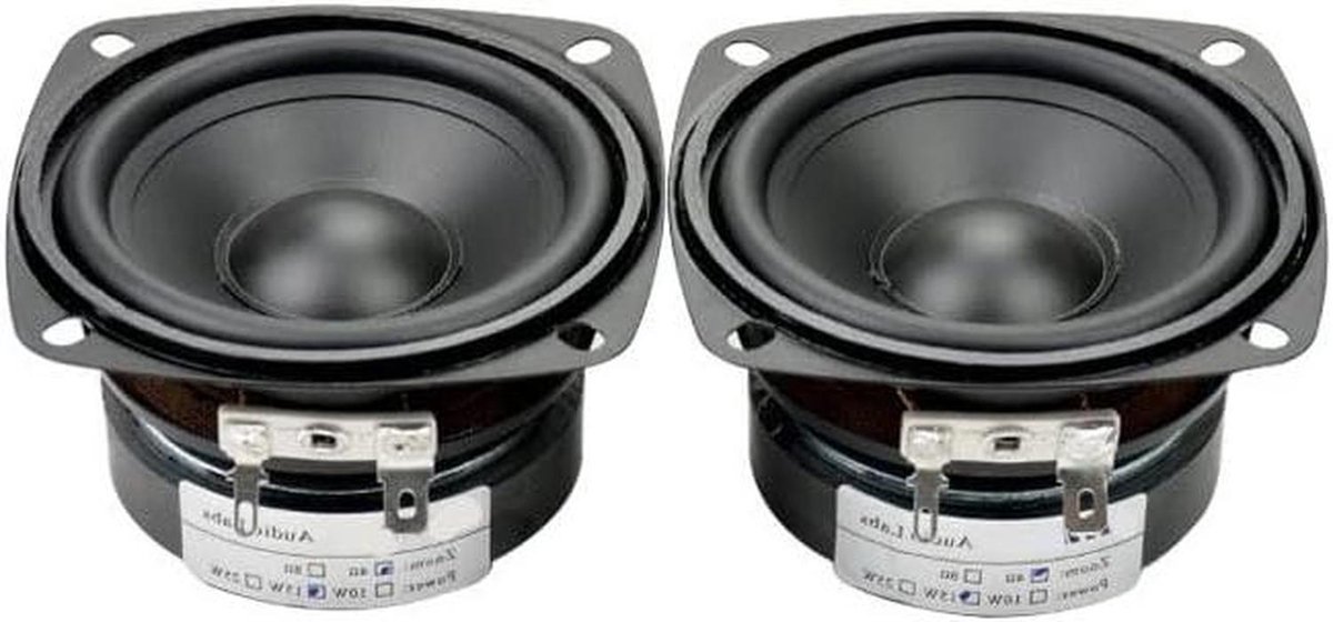 Draagbare Speakers - Audio Boxen - Muziek Luisteren Buiten - Waterdicht Ontwerp - 3 Inch - Zwart