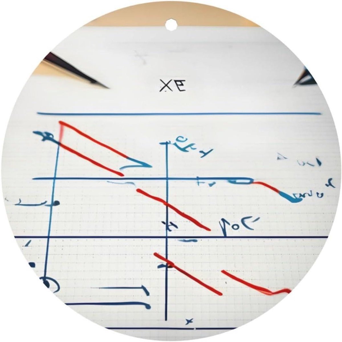 Wiskunde Formule Afdrukken 10 Stks Auto Luchtverfrisser Opknoping Lakens Geurende Opknoping Lakens Met Touw Voor Thuis