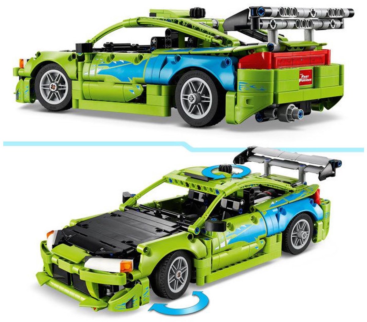 LEGO Technic Fast and Furious Mitsubishi Eclipse Auto Bouwpakket voor Kinderen en Tieners 42229 — afbeelding 16