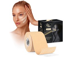 CureTape® Beauty - Face Taping - Beauty Tape - Face Tape - Gezichtsverzorging - Anti Aging - Collageen - Gezicht Tape 5cm x 5m