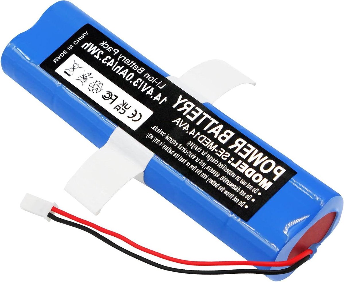 Stofzuiger Batterij - Oplaadbare Accu - Huishoudelijk Gebruik - Hoge Capaciteit - 3000mAh 14.4V - Zwart