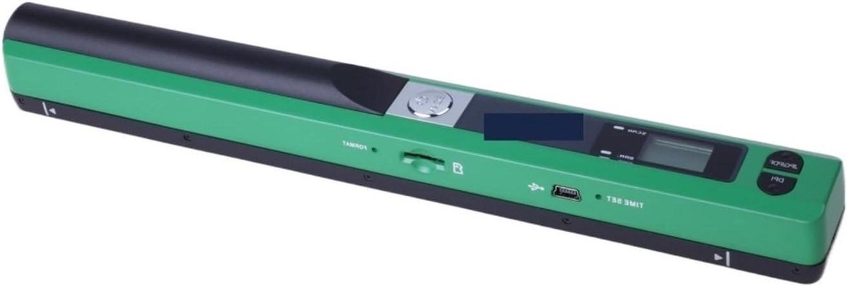 Document Scanner - Mobiele Scanner - Boeken Scannen - Draagbaar Ontwerp - A4 Formaat - Groen