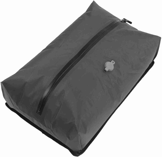 Vacuüm Opbergzakken - Ruimtebesparende Zakken - Reisbagage Organiseren - Met Draadloze Pomp - 60% Compressie - Grijs — afbeelding 4
