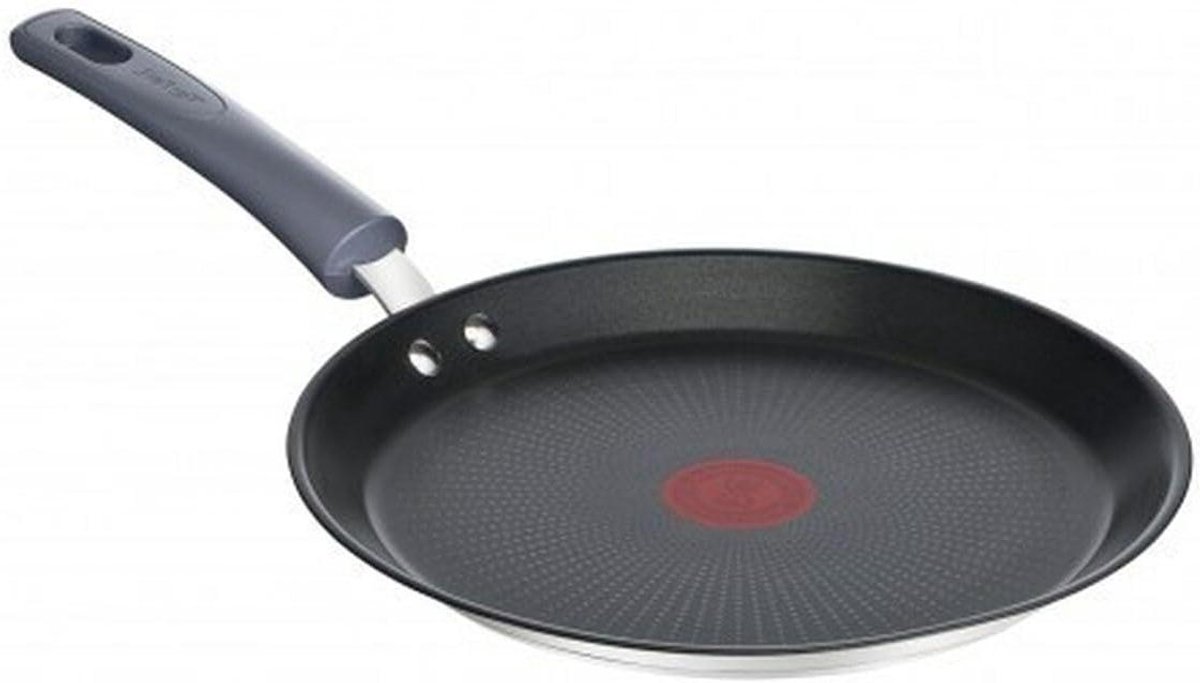 Koekenpan - Koekenpan met anti-aanbaklaag - Dagelijks Koken - Geschikt voor alle warmtebronnen - Ø 25 cm - Zwart