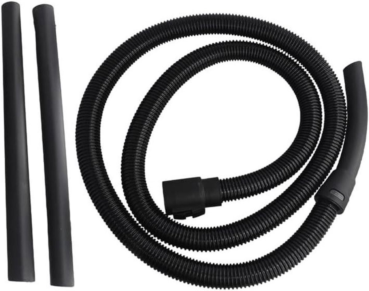 Stofzuiger Slang Verlenging - Zuigbuizen Set - Diep Reinigen - Verbeterde Zuigkracht - 2 stuks 45cm - Zwart