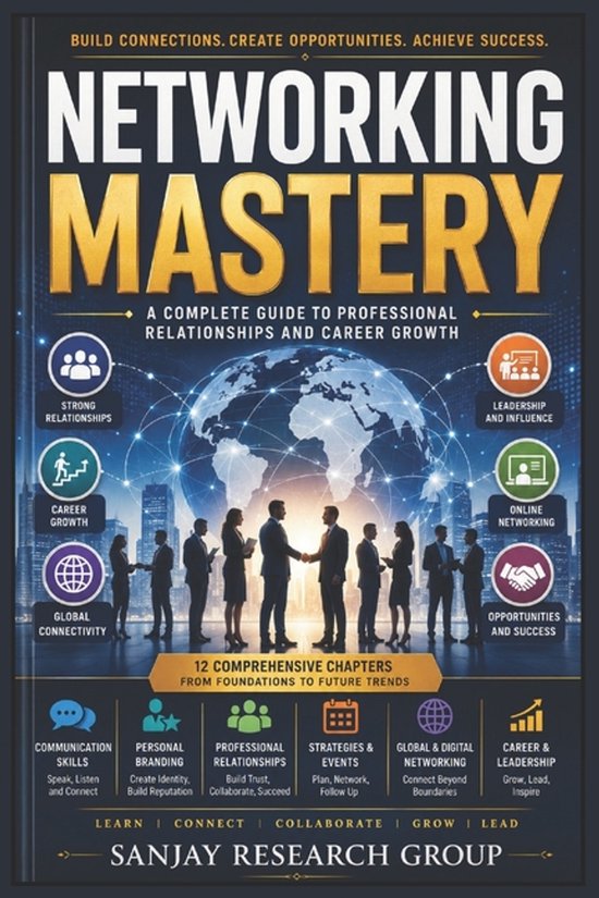 Business Study Books by Sanjay Mandavi- Networking Mastery - cover