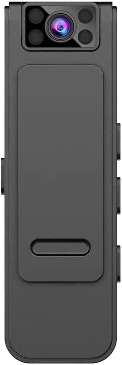 Mini Bodycam - Draagbare Camera - Veiligheid Opnemen - Compact Ontwerp - 10 Gram - Zwart