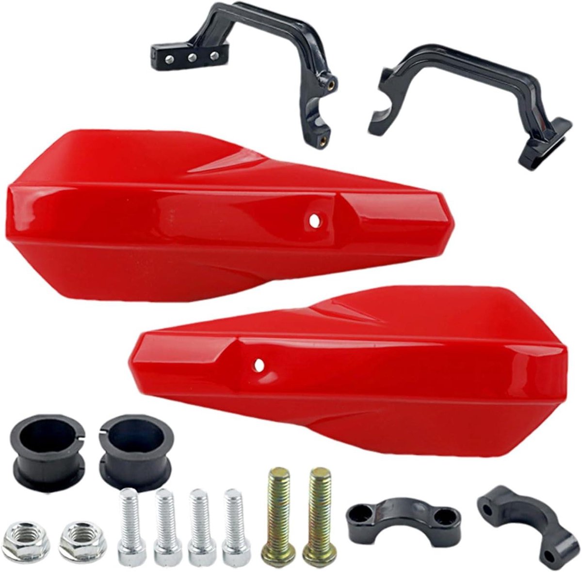 Motorcross-handbescherming van ABS voor motorfiets, gripbescherming voor scooter en dirtbike, ergonomische stuurbescherming voor motorrijders