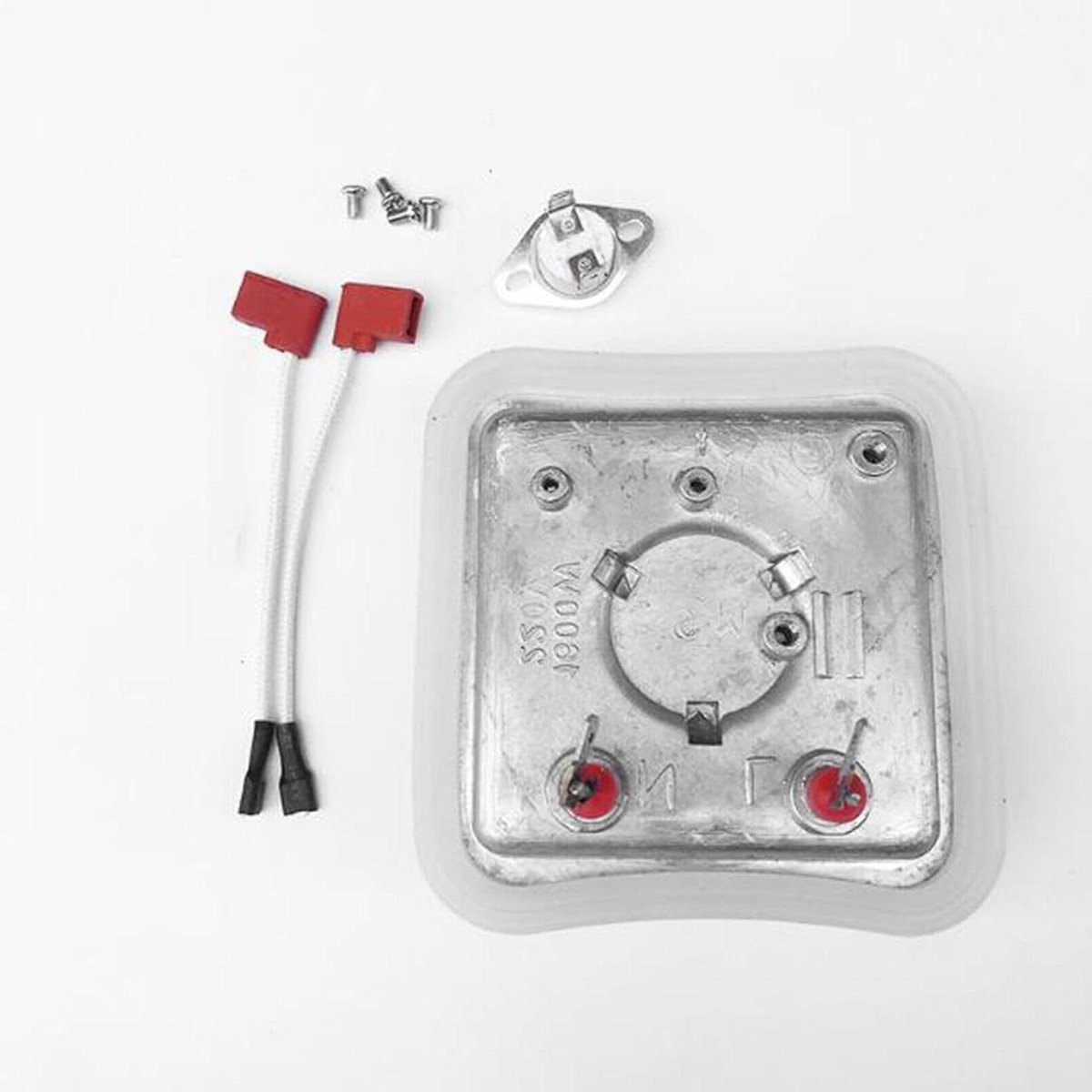 Verwarmingselement Kit - Strijkijzer Onderdeel - Kleding Strijken - Hoge Kwaliteit Materialen - 10 x 4 x 2.5 cm - Zilver