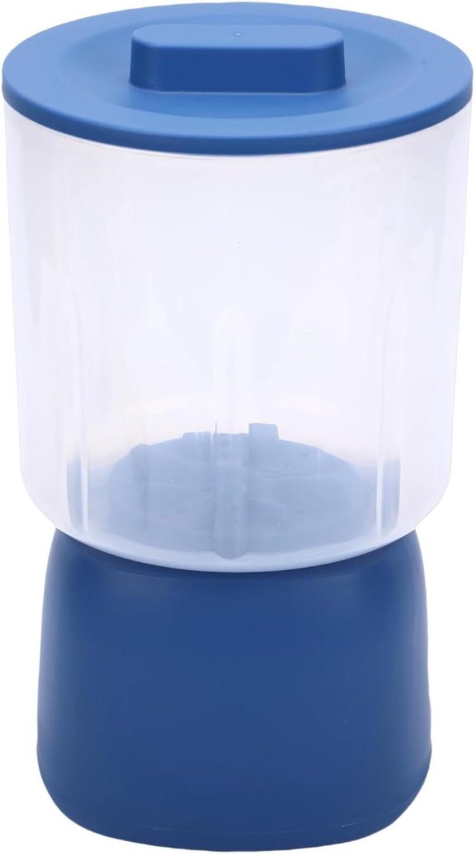 Mini Wasmachine Draagbare Wasmachine Reizen en Kamperen Imitatie Handschrobtechnologie 18 x 16 x 16 cm Blauw