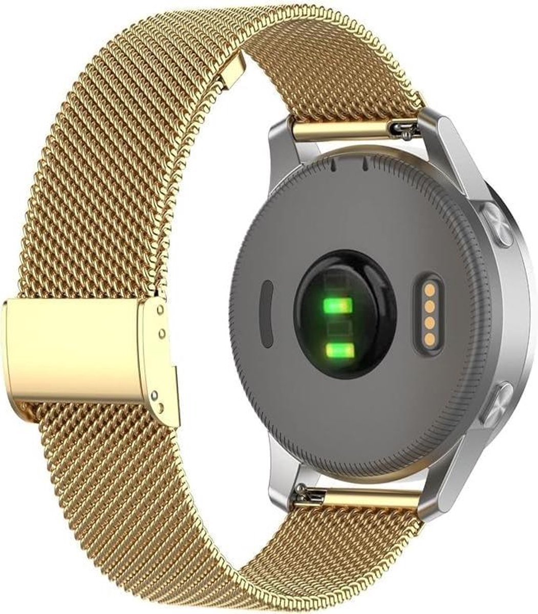Horlogeband Metaal - RVS Mesh - Persoonlijke Stijl - Verstelbare Lengte - 20 mm - Zilver