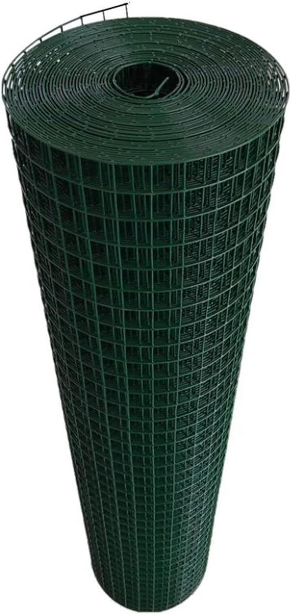 Tuingaas Hekwerk - Dierengaas Omheining - Moestuin Beschermen - Roestvrij Vinylcoating - 1